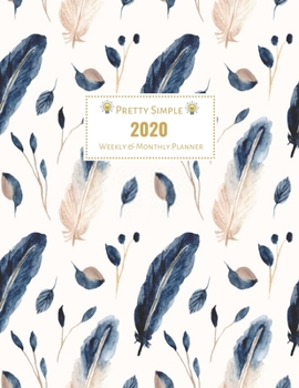 2020 Planner Weekly and Monthly: Jan 1, 2020 to Dec 31, 2020 Weekly & Monthly Planner + Calendar Views | Inspirational Quotes and Watercolor Blue ... | | December 2020 (2020 Pretty Cute Planners)
