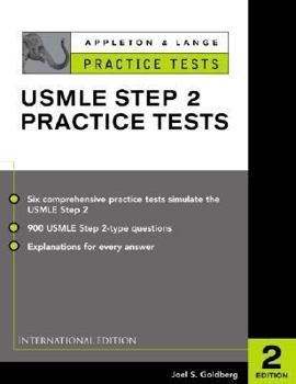 Hardcover Appleton & Lange's Practice Test for the USMLE Step 2 Book