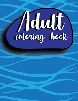 Paperback adult coloring Book