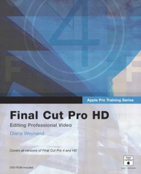 Paperback Final Cut Pro HD [With Dvdrom] Book