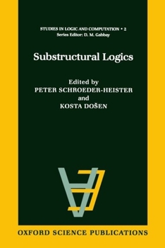 Hardcover Substructural Logics Book