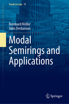 Hardcover Modal Semirings and Applications Book