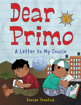 Hardcover Dear Primo: A Letter to My Cousin Book