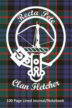 Clan Fletcher 100 Page Lined Journal/Notebook