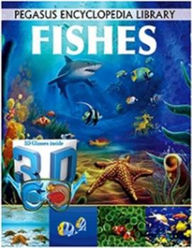 Paperback 3D Fishes Book
