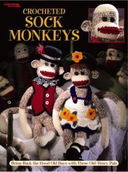 Paperback Crocheted Sock Monkeys (Leisure Arts #3130) Book