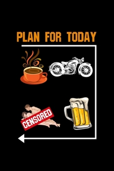 Paperback Plan For Today: Weekend Plan Vacation - 110 Pages Notebook/Journal Book