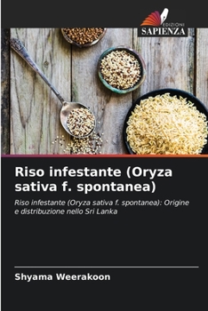 Paperback Riso infestante (Oryza sativa f. spontanea) [Italian] Book