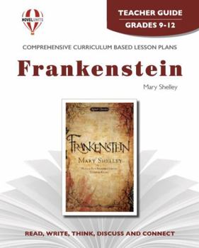 Paperback Frankenstein - Teacher Guide by Novel Units Book