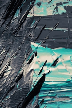 NOTEBOOK: Abstract Photo Cover Blank Lined Notebook, 6x9, Soft Glossy Finish, Journal To Write In, 120 Page Ruled Notepad