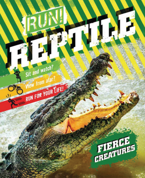 Library Binding Run! Reptile! Book