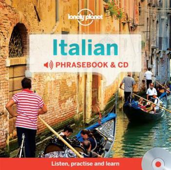Hardcover Lonely Planet Italian Phrasebook and Audio CD Book