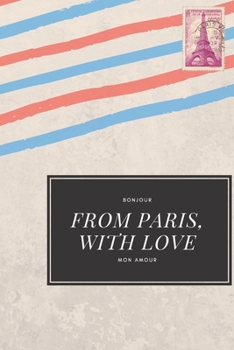 Paperback From Paris with Love Travel Notebook Book