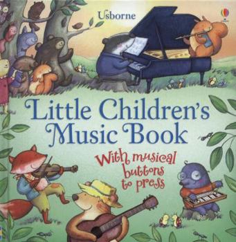 Hardcover Usborne Little Children's Music Book