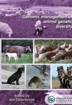 Paperback Genomic Management of Animal Genetic Diversity Book
