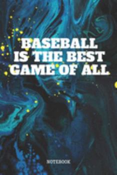 Paperback Notebook: I Love Baseball Home Run Planner / Organizer / Lined Notebook (6" x 9") Book
