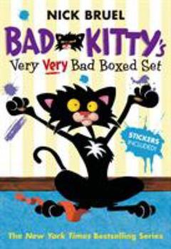Paperback Bad Kitty's Very Very Bad Boxed Set (#2): Bad Kitty Meets the Baby, Bad Kitty for President, and Bad Kitty School Days Book