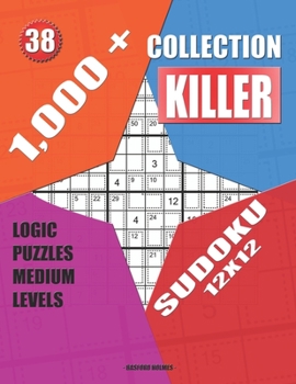 1,000 + Collection sudoku killer 12x12: Logic puzzles medium levels (Killer sudoku)