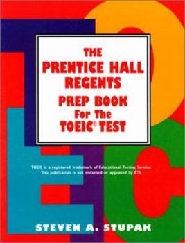 Paperback Prentice Hall Regents Prep Book for the TOEIC Test Book