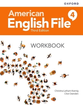 Paperback American English File Level 4 Workbook Book