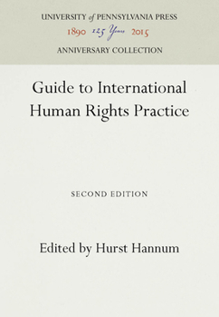 Paperback Guide to International Human Rights Practice Book