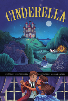 Hardcover Cinderella: A Discover Graphics Fairy Tale Book