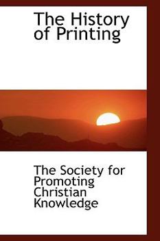 Hardcover The History of Printing Book