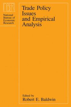 Hardcover Trade Policy Issues and Empirical Analysis Book