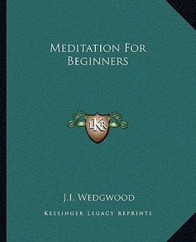 Paperback Meditation For Beginners Book