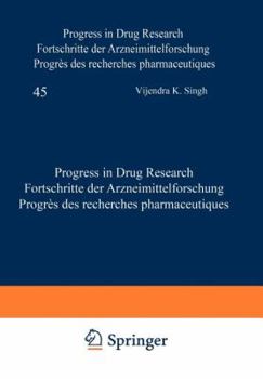 Paperback Progress in Drug Research / Fortschritte Der Arzneimittelforschung / Progrès Des Recherches Pharmaceutiques Book