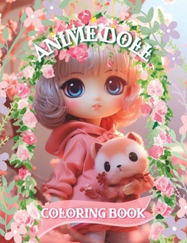 Paperback Anime Doll Coloring Book: Japanese Fashion Doll Book