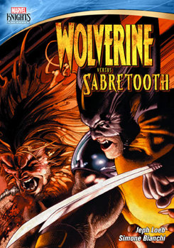 DVD Marvel Knights: Wolverine versus Sabretooth Book