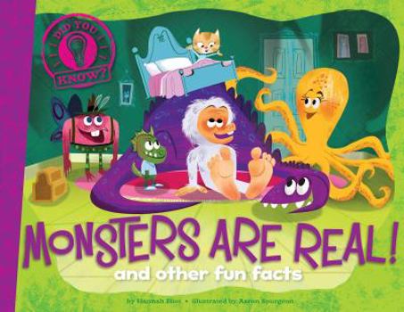 Hardcover Monsters Are Real!: And Other Fun Facts Book