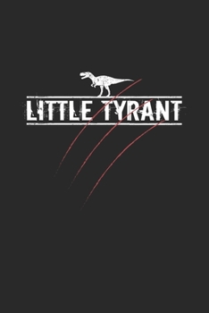 Paperback Little Tyrant: Monatsplaner, Termin-Kalender - Geschenk-Idee f?r Dinosaurier Fans - A5 - 120 Seiten [German] Book