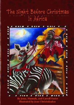 Hardcover The Night Before Christmas in Africa Book