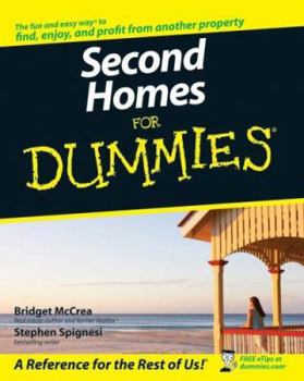Paperback Second Homes for Dummies Book