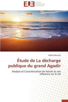 Paperback Étude de la décharge publique du grand agadir [French] Book