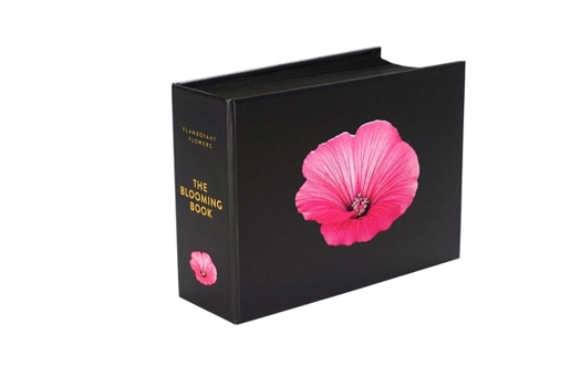 Gift The Blooming Book: Flamboyant Flowers Book