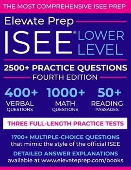 Paperback ISEE Lower Level: 2500+ Practice Questions Book