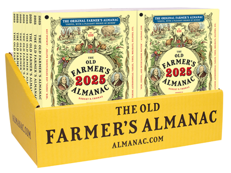 Paperback The 2025 Old Farmer's Almanac 24-Copy Counter Display Book