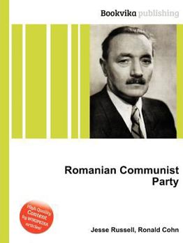 Paperback Romanian Communist Party Book