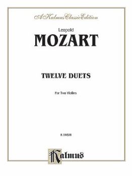 Paperback Twelve Duets (Kalmus Edition) Book