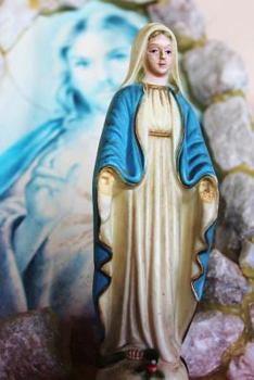 Paperback Blessed Virgin Mary Mother of Jesus Journal: 150 Page Lined Notebook/Diary Book