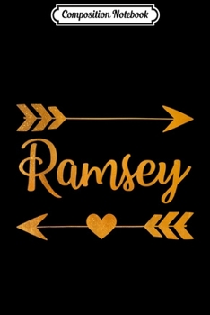 Composition Notebook: RAMSEY NJ NEW JERSEY Funny City Home Roots USA Women Gift  Journal/Notebook Blank Lined Ruled 6x9 100 Pages