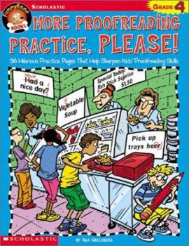 Paperback Funnybone Books: More Proofreading Practice, Please! Grade 4 Book