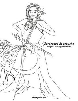 Paperback Garabatos de ensueño libro para colorear para adultos 6 [Spanish] Book