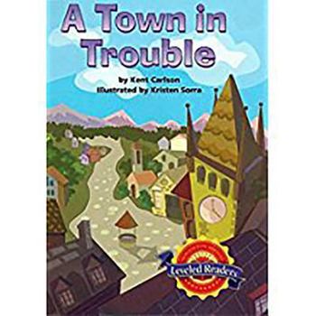 Paperback Houghton Mifflin Reading Leveled Readers: Level 3.3.1 ABV LV a Town in Trouble Book