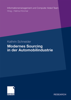Paperback Modernes Sourcing in Der Automobilindustrie [German] Book