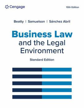 Loose Leaf Business Law and the Legal Environment, Standard Edition, Loose-Leaf Version Book