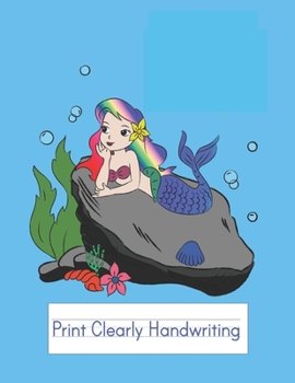 Paperback Print Type Handwriting: Practice Simple Print Type- With Simple Words and Letters of the Alphabet Book